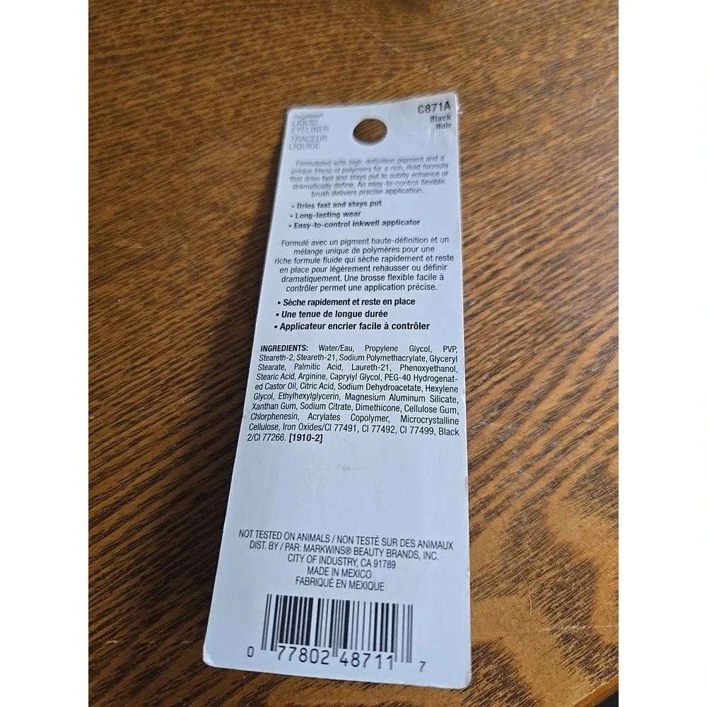 Megaliner Liquid Eyeliner‎ - Black (Packaging)
